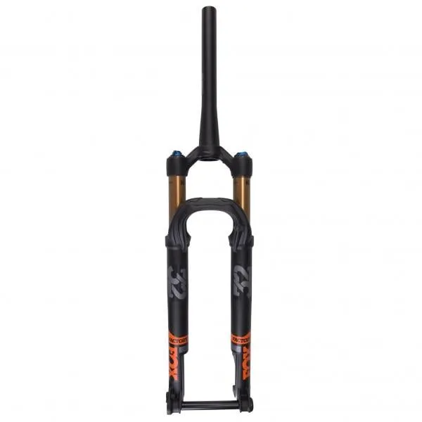 Fourche FOX RACING SHOX 32 SC FLOAT FACTORY 27,5 100 mm FIT4 Pivot Conique Axe Kabolt 15 mm Boost Noir 2017